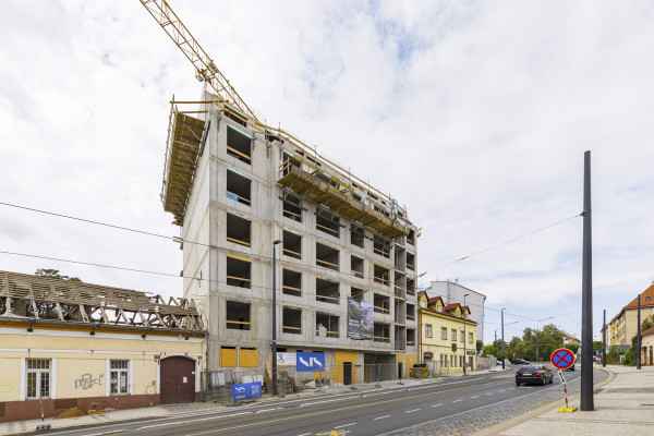 Dokončení 6 podlaží